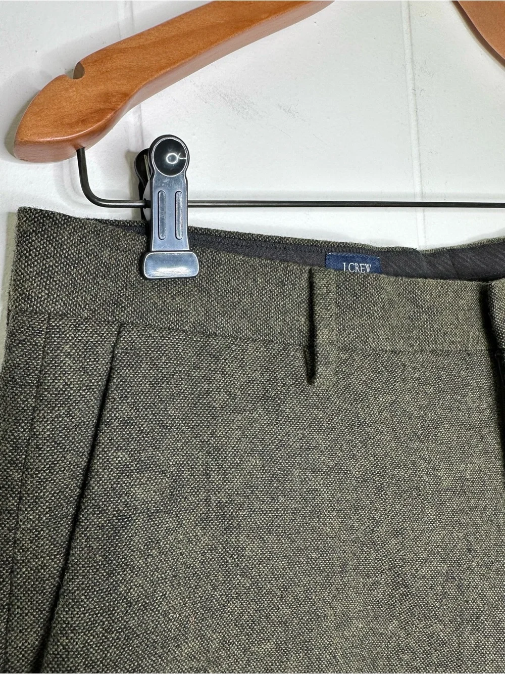 J Crew Thompson Slim Fit Donegal Wool Blend suit PANTS